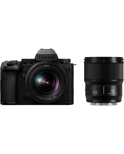 Kamera bez ogledala Panasonic - Lumix S5 IIX + S 20-60mm, f/3.5-5.6 + S 50mm, f/1.8 - 1